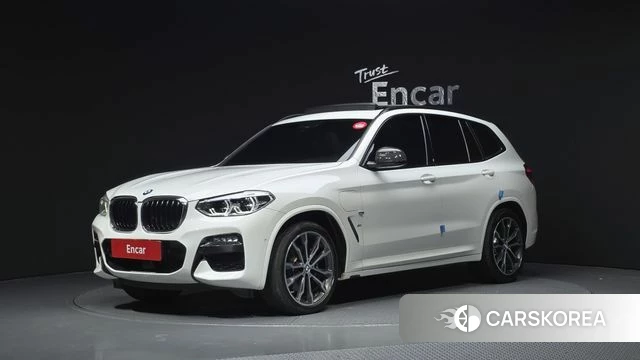 BMW X3 (G01) 2021 Белый из Кореи