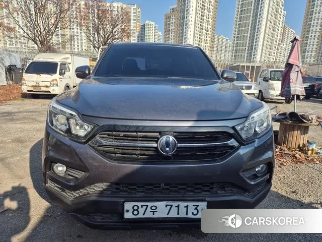 Ssangyong Rexton Sports 2019 Серый из Кореи