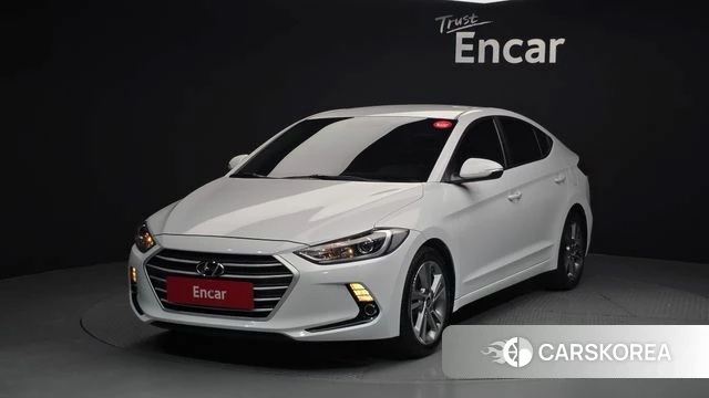 Hyundai Avante AD 2018 Белый из Кореи