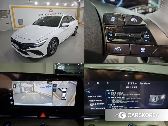Hyundai The New Avante (CN7) 2024 Белый из Кореи