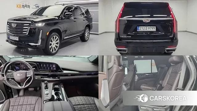 Cadillac Escalade 5th Generation 2024 Черный из Кореи