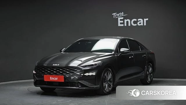 Kia K8 Hybrid 2023 Серый из Кореи