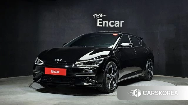 Kia EV6 2022 Черный из Кореи