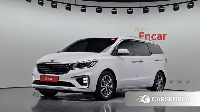 Kia The New Carnival 2019 Белый из Кореи