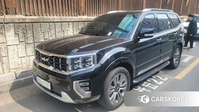 Kia Mohave Master 2023 Черный из Кореи