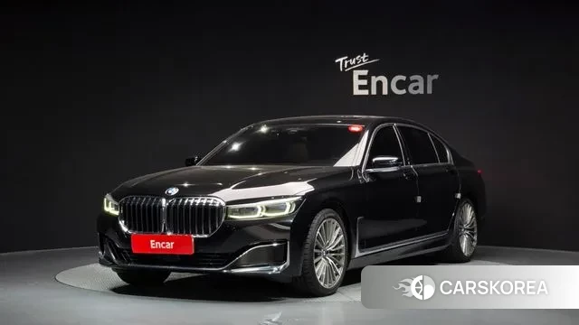 BMW 7 Series (G11) 2021 Черный из Кореи