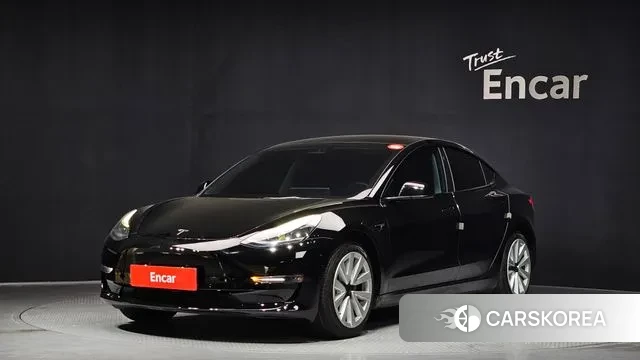 Tesla Model 3 2022 Черный из Кореи