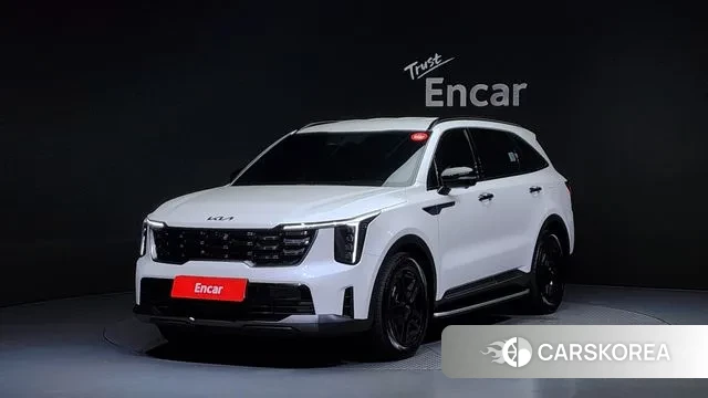 Kia The New Sorento 4th Generation 2023 Белый из Кореи