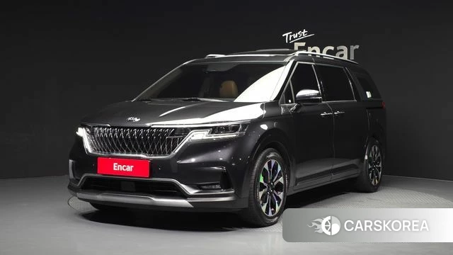 Kia Carnival 4th generation 2021 Серый из Кореи