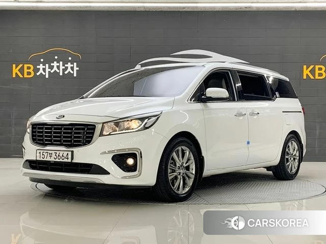 Kia The New Carnival 2019 Жемчужный цвет из Кореи