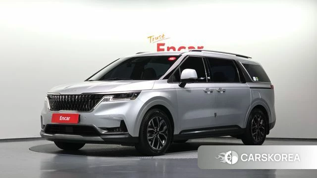 Kia Carnival 4th generation 2022 Серебряный из Кореи