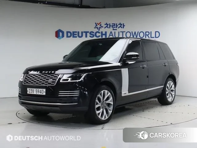 Land Rover Range Rover 4th Generation 2019 Черный из Кореи
