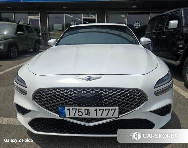 Genesis The New G70 2022 Жемчужный цвет из Кореи