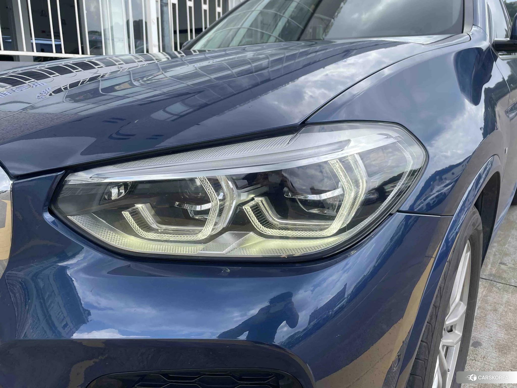 BMW X3 2021 Синий из Китая