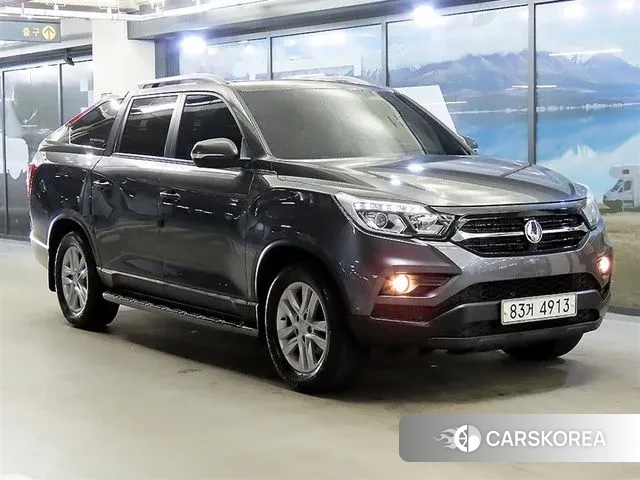 Ssangyong Rexton Sports 2018 Серый из Кореи