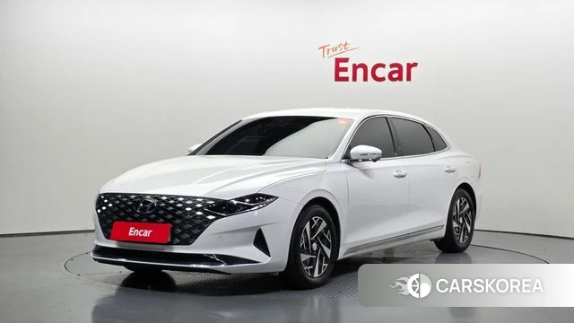 Hyundai The New Grandeur IG Hybrid 2021 Белый из Кореи