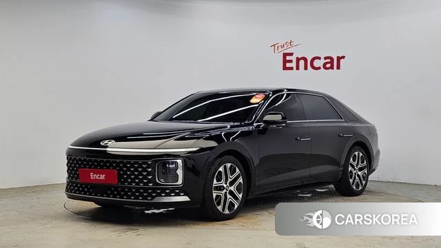 Hyundai Grandeur (GN7) 2023 Черный из Кореи