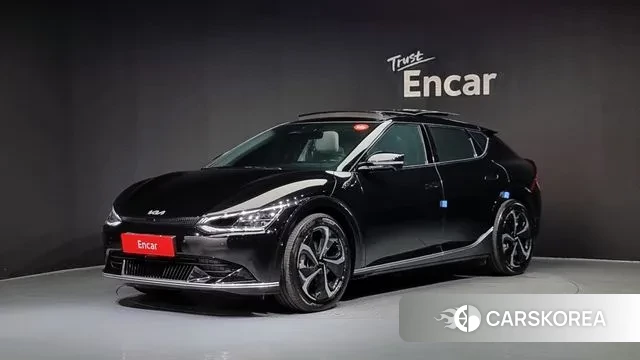 Kia EV6 2021 Черный из Кореи