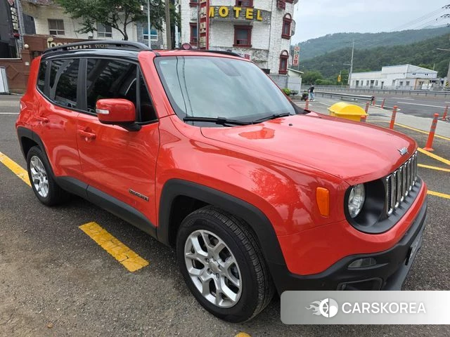 Jeep Renegade 2018 Оранжевый из Кореи
