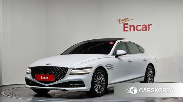 Genesis G80 (RG3) 2021 Белый из Кореи