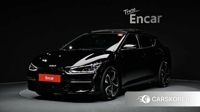 Kia EV6 2023 Черный из Кореи