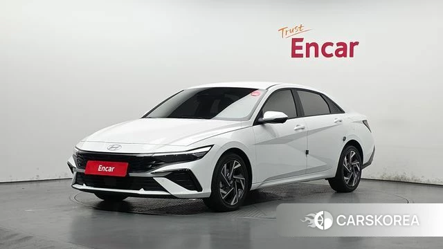 Hyundai The New Avante (CN7) 2025 Белый из Кореи