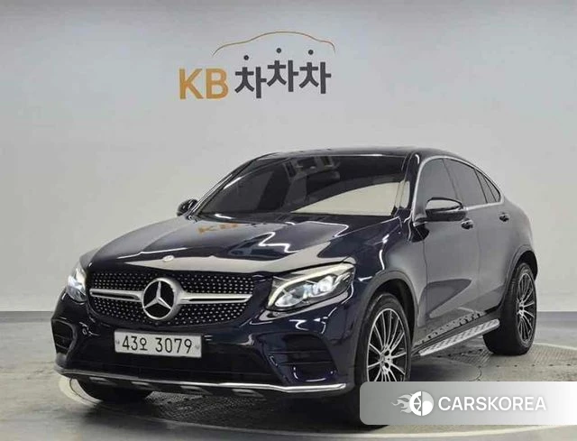 Mercedes-Benz GLC-Class X253 2018 Синий из Кореи