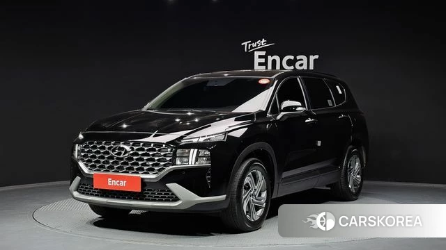 Hyundai The New Santa Fe 2022 Черный из Кореи