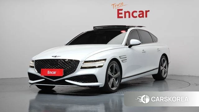 Genesis G80 (RG3) 2021 Белый из Кореи