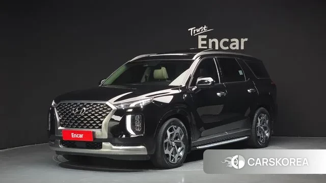 Hyundai Palisade 2021 Черный из Кореи