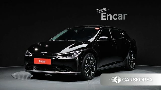Kia EV6 2023 Черный из Кореи