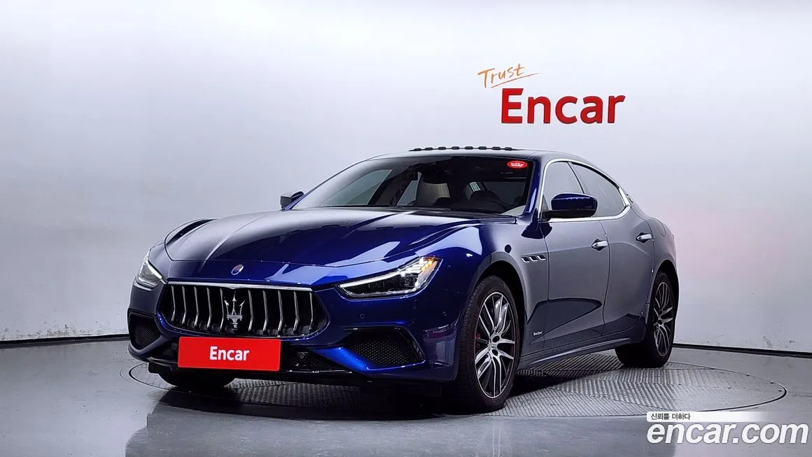 Maserati Ghibli 2020 Синий из Кореи