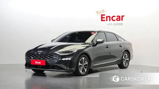 Kia K8 Hybrid 2021 Серый из Кореи