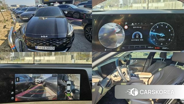 Kia K8 2022 Черный из Кореи