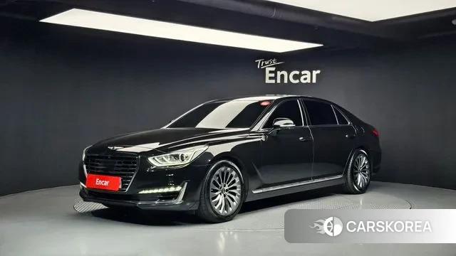 Genesis EQ900 2018 Черный из Кореи