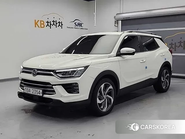 Ssangyong Beautiful Korando 2019 Белый из Кореи