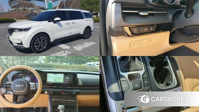 Kia Carnival 4th generation 2022 Белый из Кореи