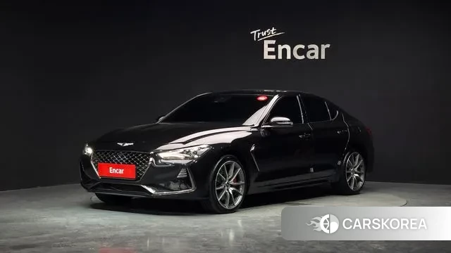 Genesis G70 2018 Черный из Кореи