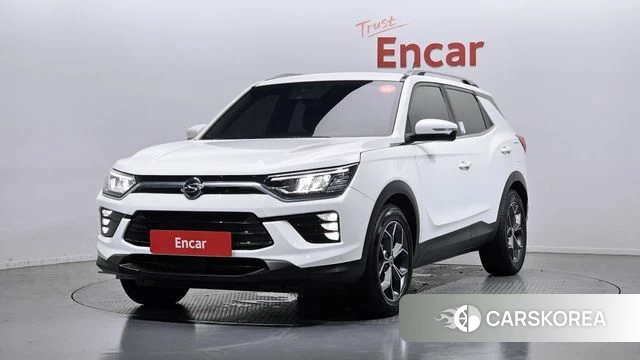 Ssangyong Beautiful Korando 2019 Белый из Кореи