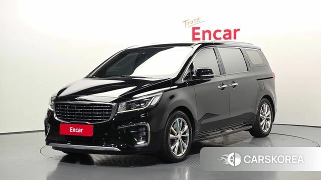 Kia The New Carnival 2019 Черный из Кореи