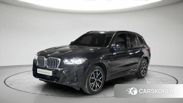 BMW X3 (G01) 2023 Черный из Кореи