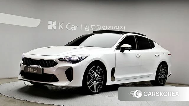 Kia Stinger Meister 2023 Белый из Кореи