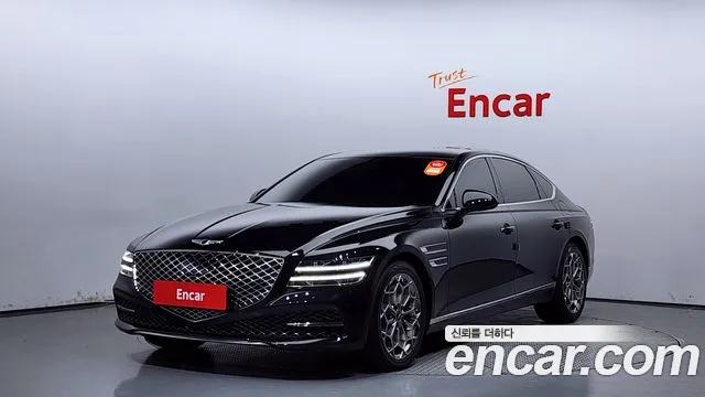Genesis G80 (RG3) 2021 Черный из Кореи