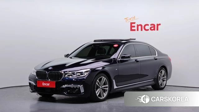 BMW 7 Series (G11) 2018 Черный из Кореи