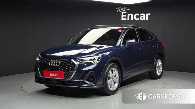 Audi Q3 (F3) 2020 Синий из Кореи