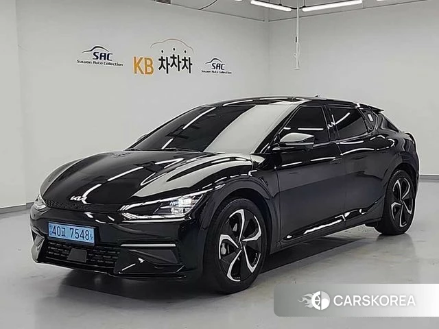 Kia EV6 2021 Черный из Кореи