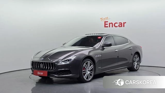 Maserati Quattroporte 2018 Серый из Кореи