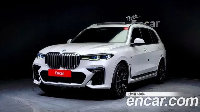 BMW X7 (G07) 2022 Белый из Кореи