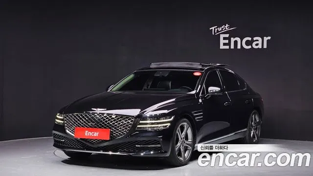 Genesis G80 (RG3) 2020 Черный из Кореи