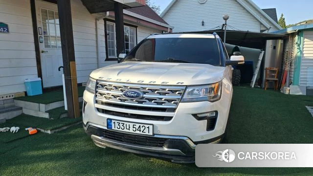 Ford Explorer 2018 Белый из Кореи